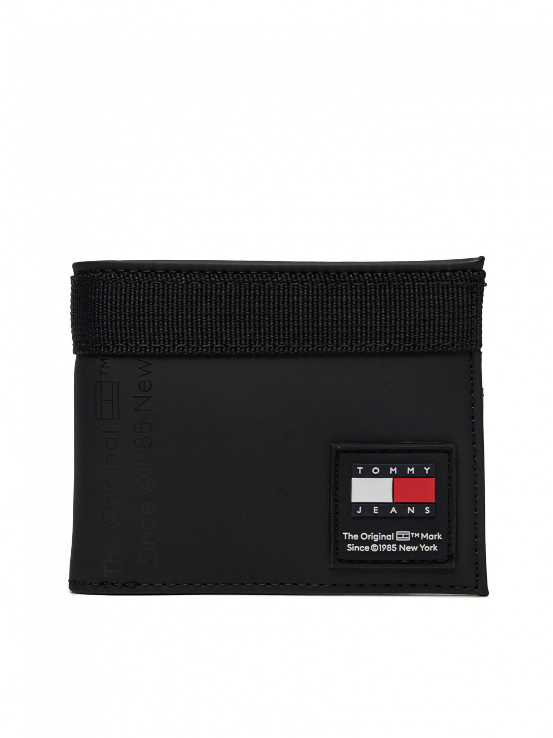 Tommy Jeans Velká pánská peněženka Tjm Daily Cc Wallet AM0AM12081 Černá